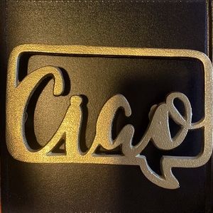 CIAO Metal Wall Art Sign